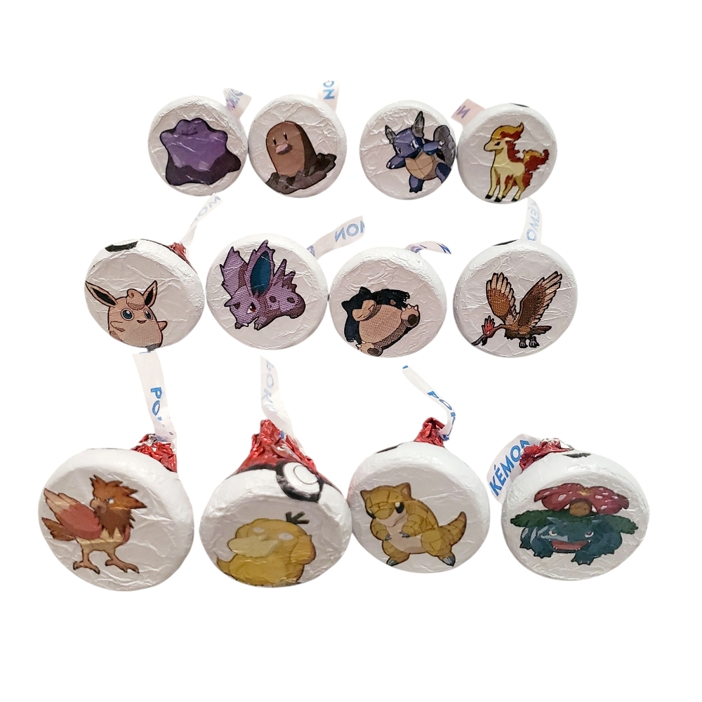 LIMITED EDITION‎ Pokemon Hershey’s Kisses BRAND NEW & SEALED Bundle Of 12